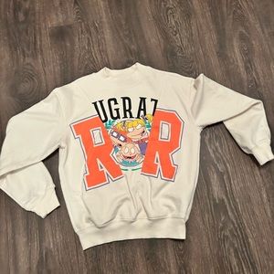 Nickelodeon RugRats Graphic 90s Y2K Sweater XS